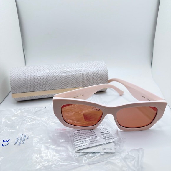Jimmy Choo - CAMI/S 56-17-145 light pink frames / dark pink lenses - NIB - Picture 3 of 16